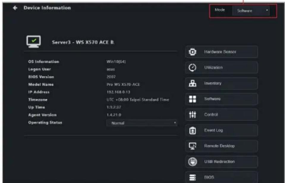 ASUS Pro WS X570-ACE - Device information overview - 2
