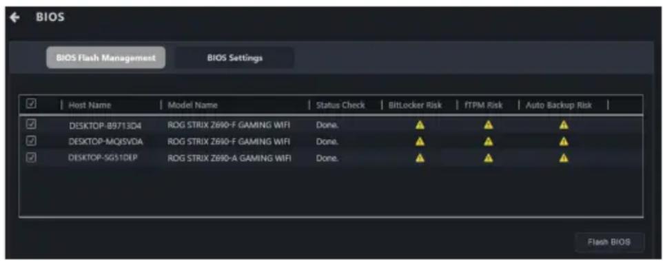 ASUS Pro WS X570-ACE - Confirm that the BIOS file was successfully uploaded and click OK. The uploaded BIOS file will also be added to the BIOS Cache. - 5