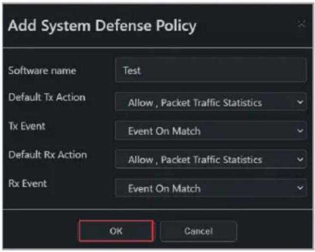 ASUS Pro WS X570-ACE - Adding a system defense policy - 2