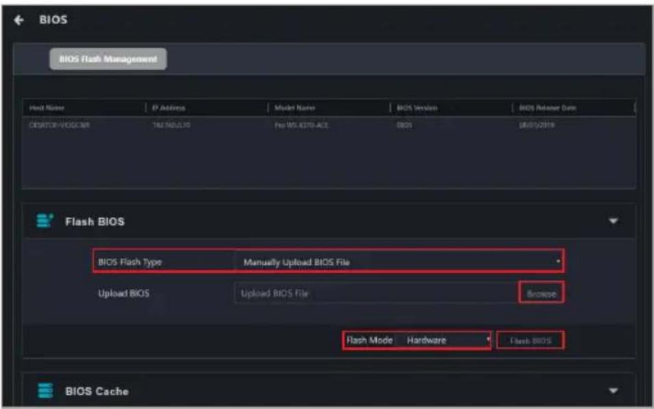 ASUS Pro WS X570-ACE - Flash Mode will default to Hardware Mode. - 1