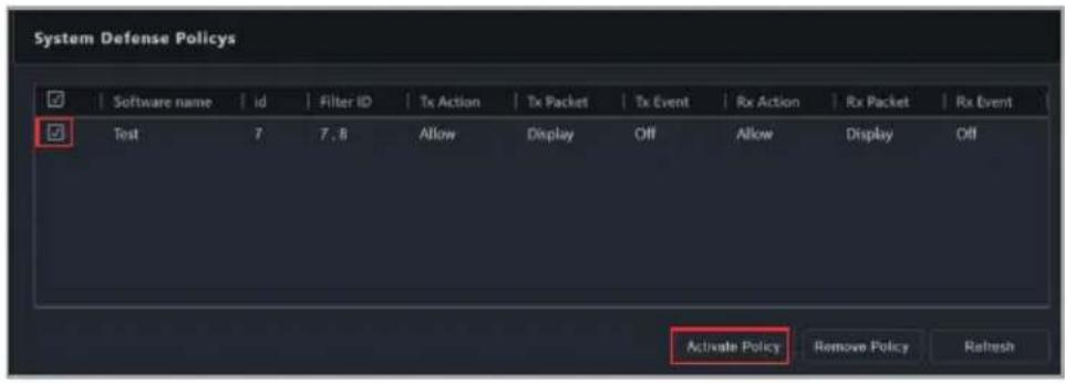 ASUS Pro WS X570-ACE - Activating a system defense policy - 1