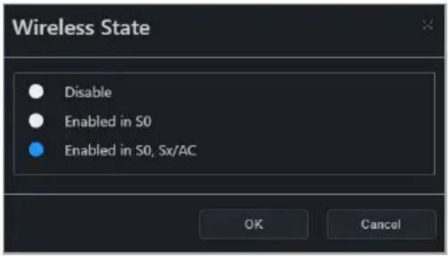 ASUS Pro WS X570-ACE - Setting wireless state: - 1