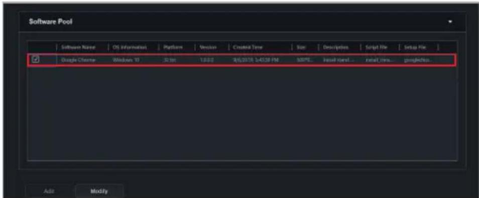 ASUS Pro WS X570-ACE - Dispatching software using the Software Pool - 1