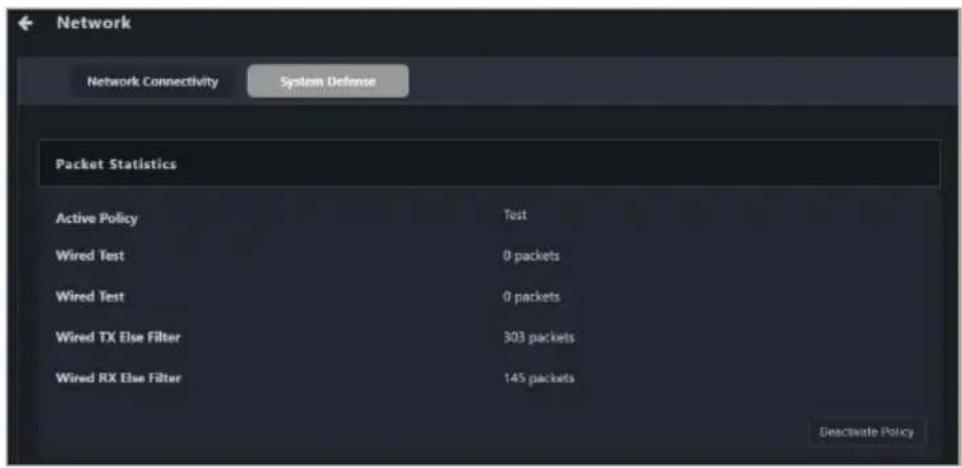 ASUS Pro WS X570-ACE - Activating a system defense policy - 2