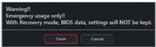 ASUS Pro WS X570-ACE - Flashing BIOS from the BIOS cache - 5