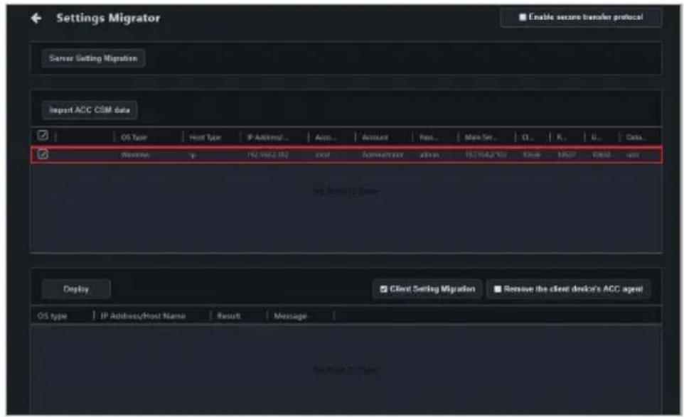 ASUS Pro WS X570-ACE - Deploying ACCE agents to ACC CSM devices - 2