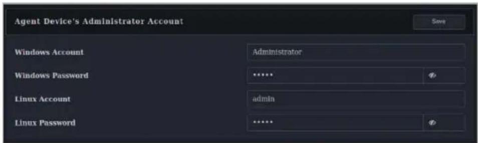 ASUS Pro WS X570-ACE - Agent device's administrator account: - 1