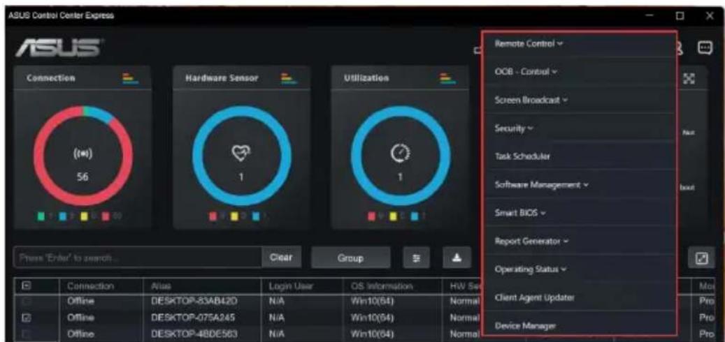 ASUS Pro WS X570-ACE - Shortcut functions - 3