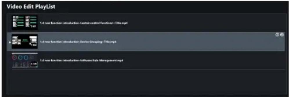 ASUS Pro WS X570-ACE - Managing video playlists - 1