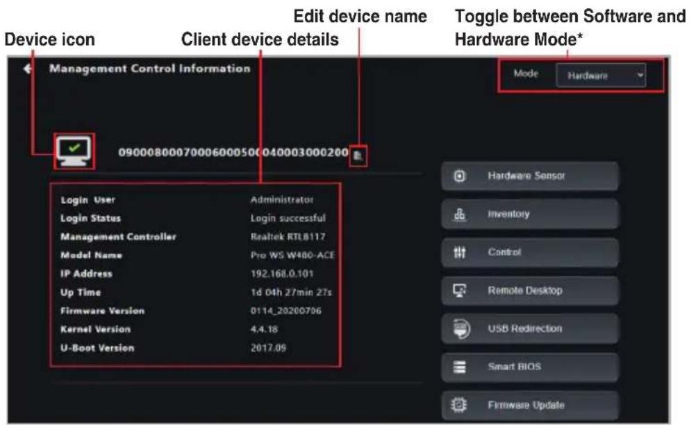 ASUS Pro WS X570-ACE - Management Control Information (RTL8117) - 3