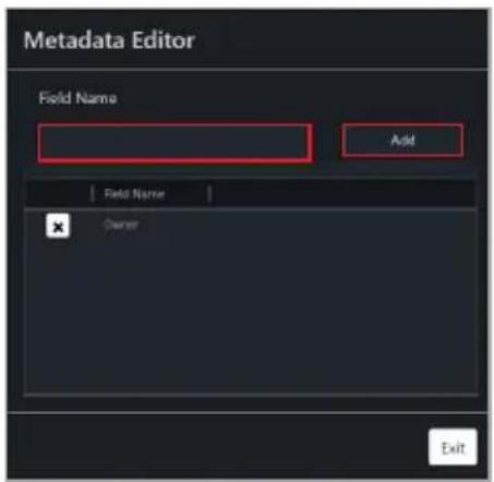 ASUS Pro WS X570-ACE - Adding metadata fields - 2