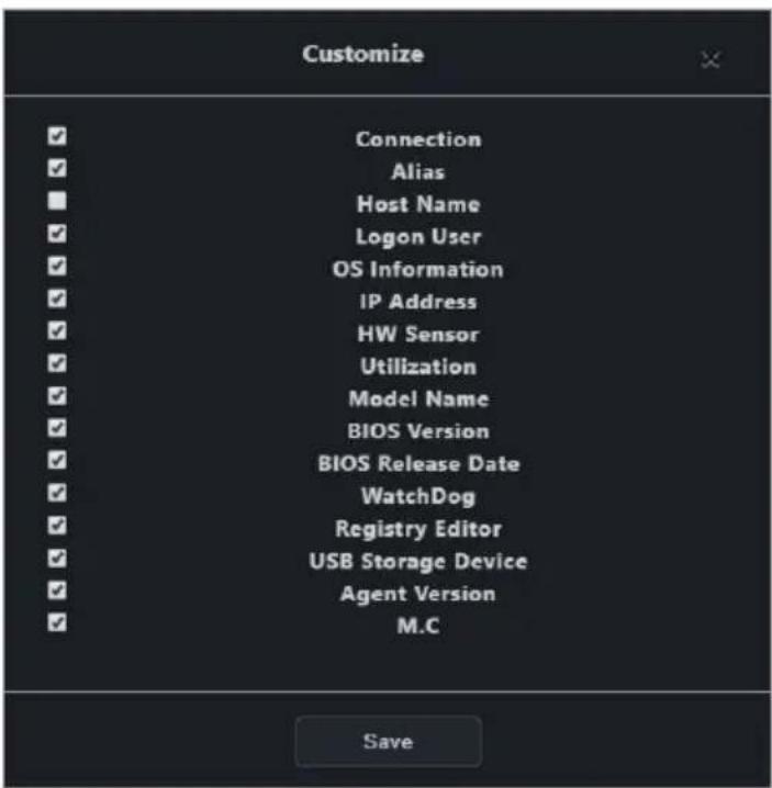 ASUS Pro WS X570-ACE - Customizing device list metadata - 1