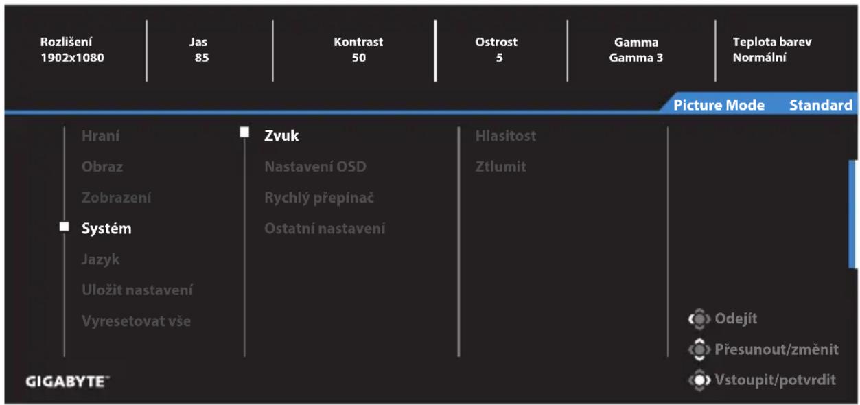 GIGABYTE G27F - Systém - 1