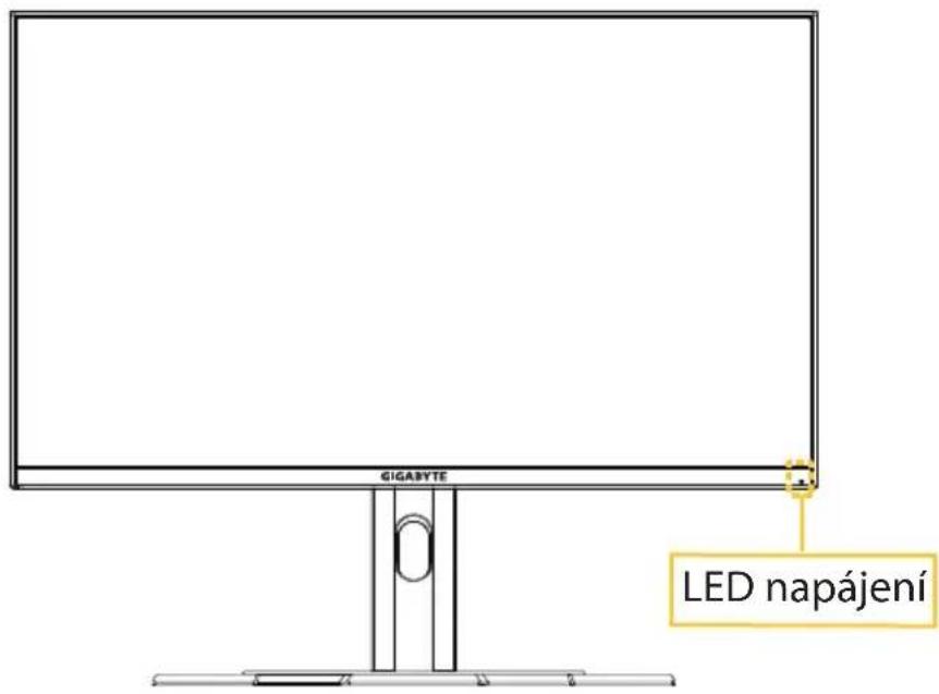 GIGABYTE LED napájení