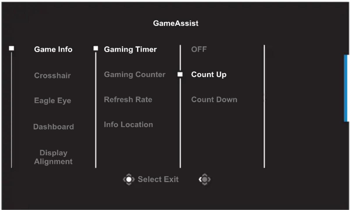 GIGABYTE M27Q - Game Assist (Herní asistent) - 1