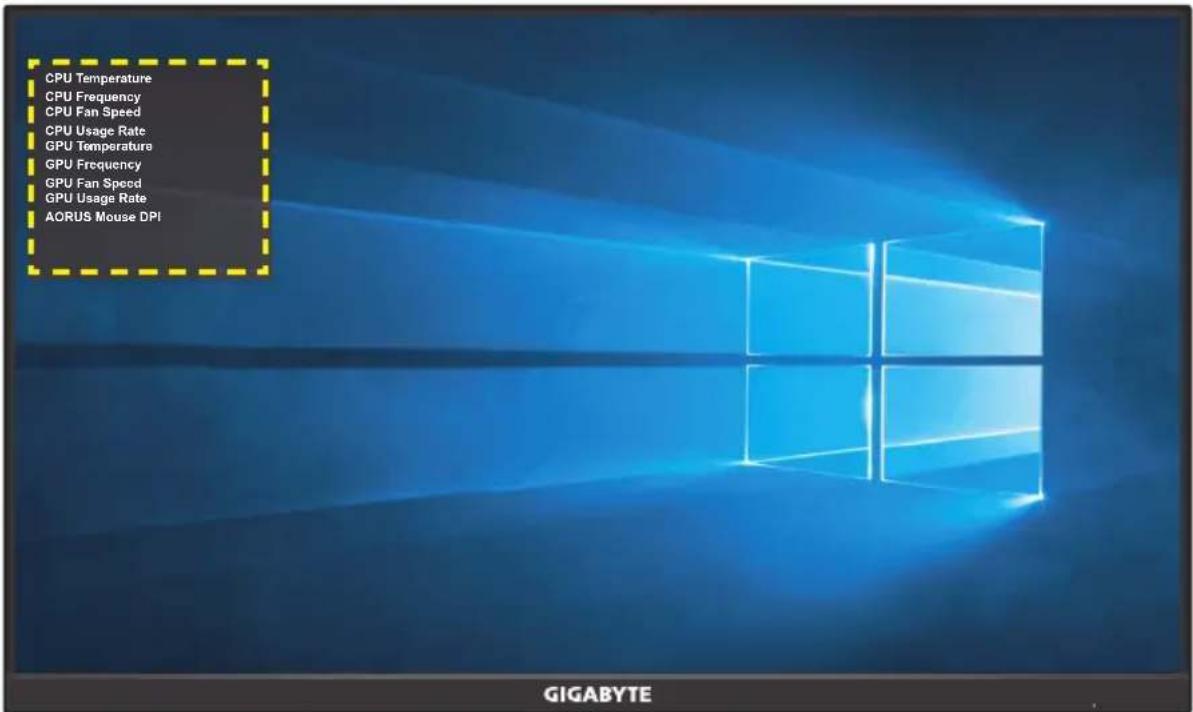 GIGABYTE M27Q - Game Assist (Herní asistent) - 4