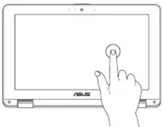 ASUS Chromebook C523 - Klepnutí Poklepání - 1