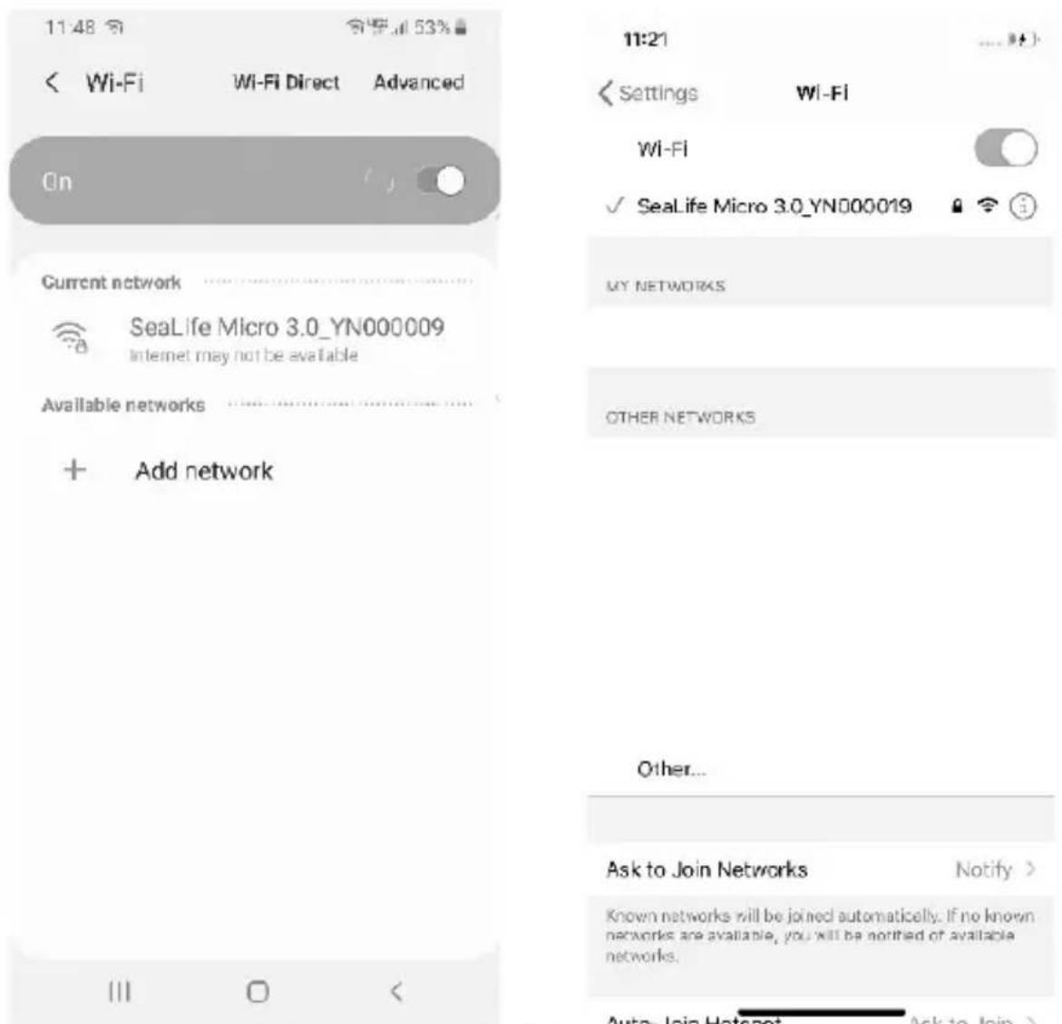 SEALIFE Micro 3.0 - WiFi Connection to Smartphone or tablet - 2