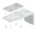 NETGEAR Orbi Pro - To ceiling mount your router or satellite: - 3