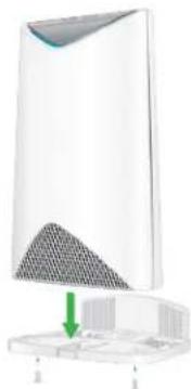NETGEAR Orbi Pro - To wall mount your router or satellite: - 1