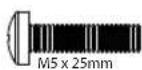SANUS WMS5 - EN Supplied Parts and Hardware - 5