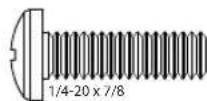 SANUS WMS5 - EN Supplied Parts and Hardware - 4
