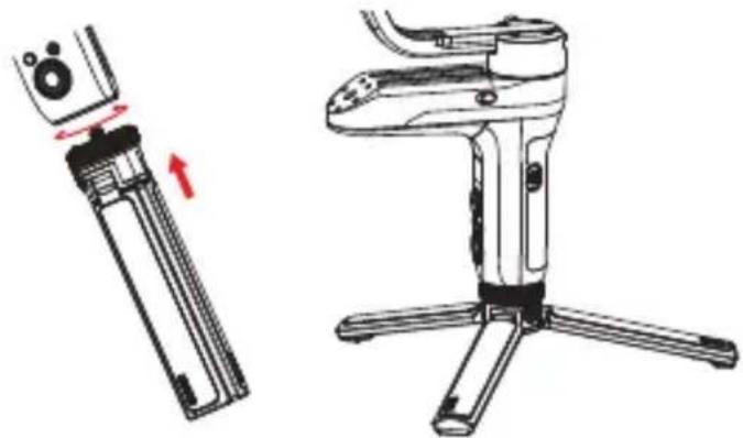 Zhiyun Weebill-S - Tripod Installation - 1