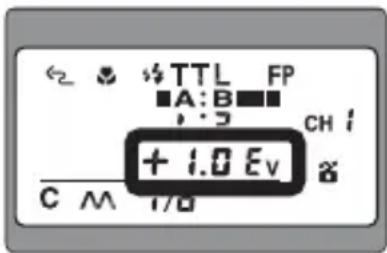 TTL FP A:B + 1.0 Ev CH i C M I/O