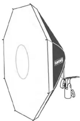 QUANTUM QF76 - Assembling order of speedring in the type of softbox - 5