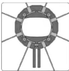 QUANTUM QF76 - Assembling order of speedring in the type of softbox - 2