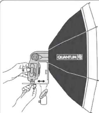 QUANTUM QF76 - Assembling order of speedring in the type of softbox - 16