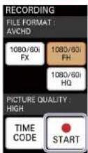 SONY MCX-500 - Starting recording - 1