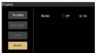 Property Template Copy Options Copy Border Border Off On