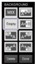 SONY MCX-500 - Removing Pattern Icons - 3