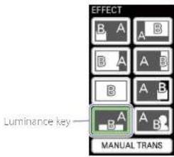 SONY MCX-500 - Using HDMI Input Signals to Insert Text (EFFECT Mode) - 5