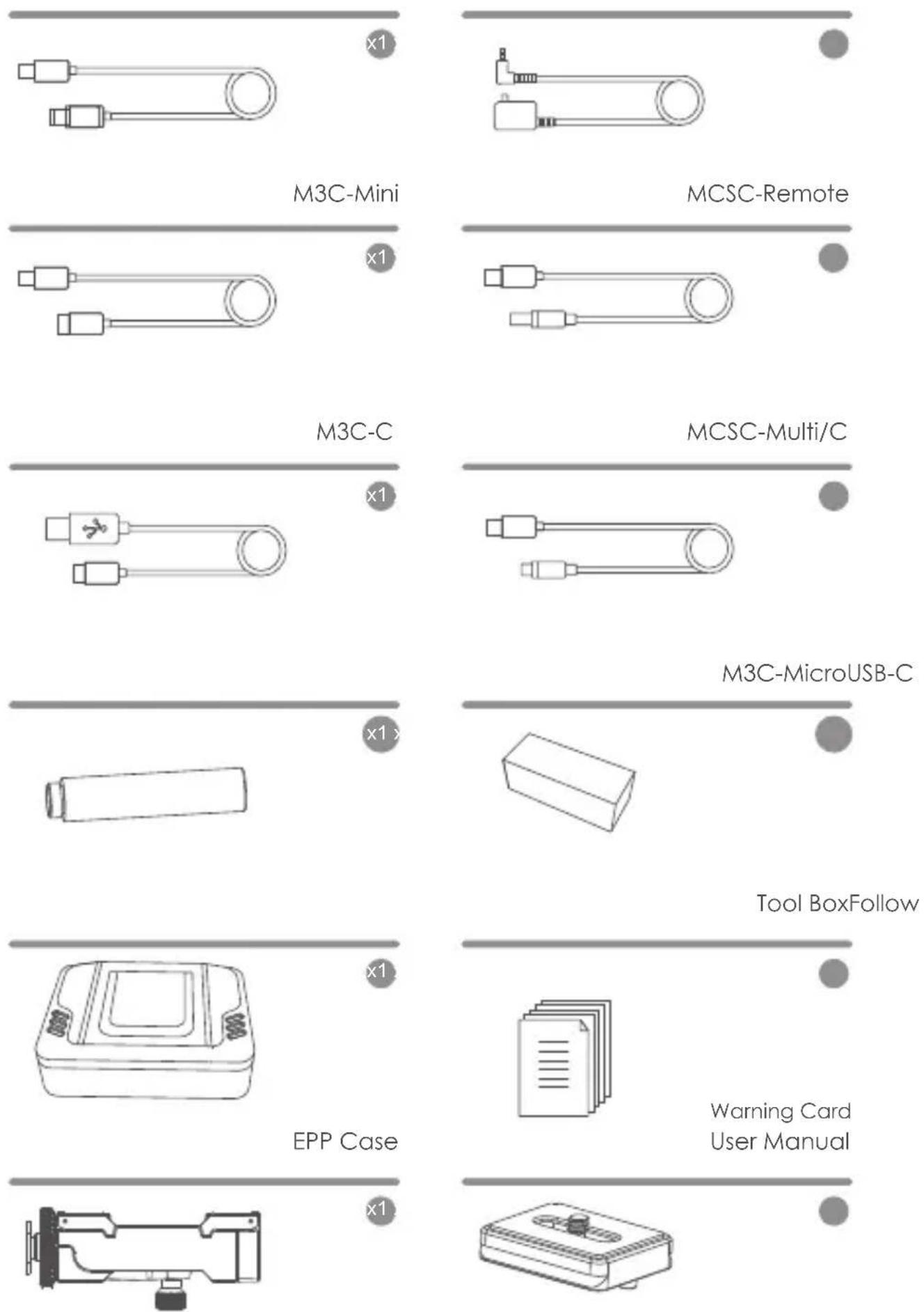 Moza AirCross 2 - Packing List - 11