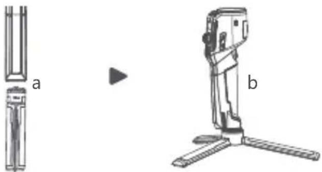 Moza AirCross 2 - Attaching the Tripod - 1