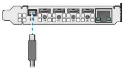 MATROX QuadHead2Go - Connect your DisplayPort source - 1