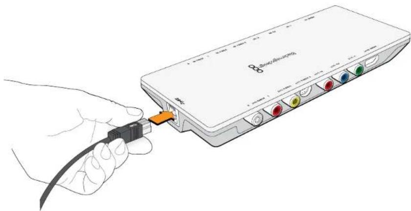 Blackmagic Design Intensity Pro - Connecting Intensity Shuttle to your USB 3.0 computer - 1