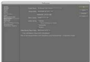 Scanned document page with placeholder text and a table of contents, likely from a presentation or report.