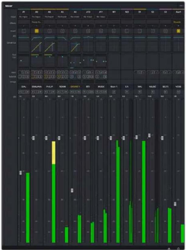 Blackmagic Design DaVinci Resolve - Mixer - 1