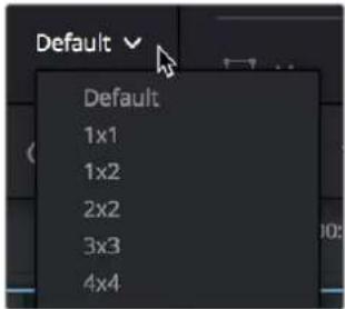 Default 1x1 1x2 2x2 3x3 4x4