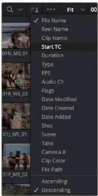 File Name Reel Name Clip Name Start TC Duration Type FPS Audio Ch Flags Date Modified Date Created Date Added Shot Scene Take Camera # Clip Color File Path Ascending Descending