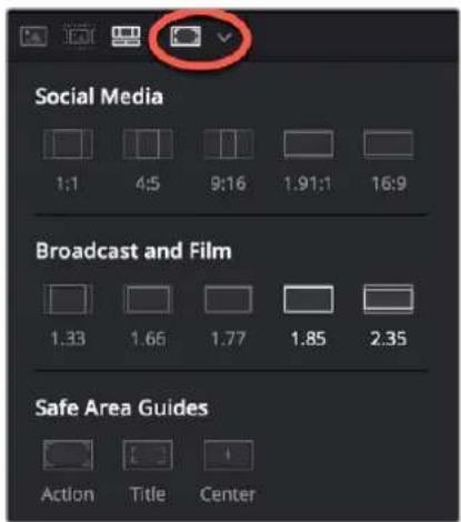 Social Media 1:1 4:5 9:16 1.91:1 16:9 Broadcast and Film 1.33 1.66 1.77 1.85 2.35 Safe Area Guides Action Title Center