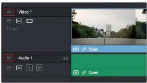 V1 Video 1 3 Clips A1 Audio 1 2.0 S M Open Open