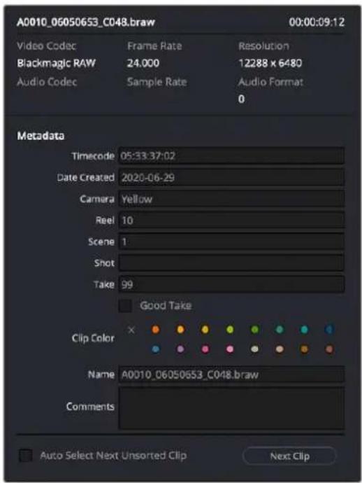 A0010_06050653_C048.braw 00:00:09:12 Video Codec Frame Rate Resolution Blackmagic RAW 24.000 12288 x 6480 Audio Codec Sample Rate Audio Format 0 Metadata Timecode 05:33:37:02 Date Created 2020-06-29 Camera Yellow Reel 10 Scene 1 Shot Take 99 Good Take Clip Color X Name A0010_06050653_C048.braw Comments Auto Select Next Unsorted Clip Next Clip