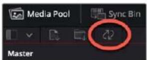 Blackmagic Design DaVinci Resolve - Sync Clips Window - 1