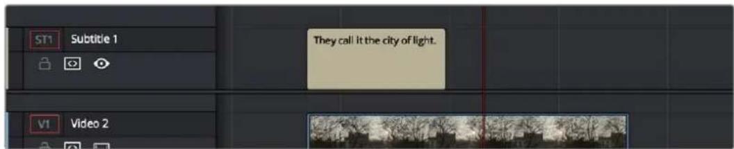 ST1 Subtitle 1 They call it the city of light. V1 Video 2