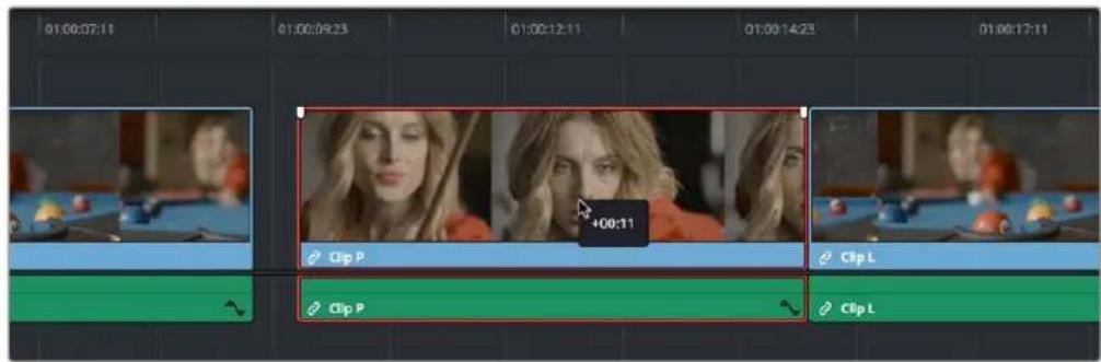 01:00:07:11 01:00:09:23 01:00:12:11 01:00:14:23 01:00:17:11 Clip P +00:11 Clip L Clip P Clip L