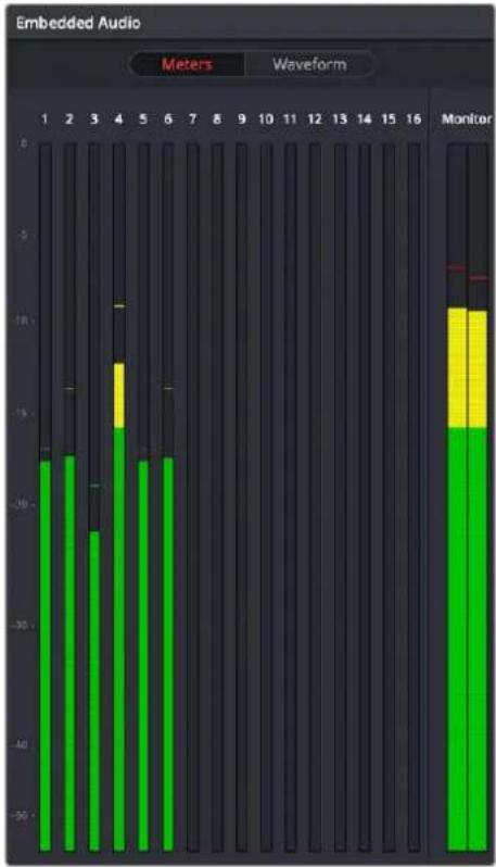 Blackmagic Design DaVinci Resolve - Audio Panel - 1